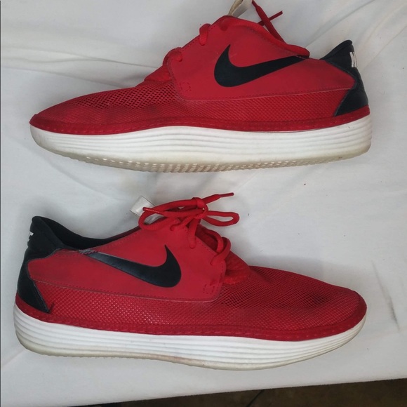 Nike solarsoft moccasin ‘university red’ - Picture 3 of 6
